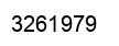 Number 3261979 black image