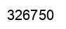 Number 326750 black image