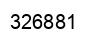 Número 326881 imagen negro