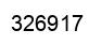 Number 326917 black image