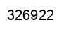 Número 326922 imagen negro