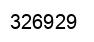 Número 326929 imagen negro