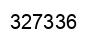 Number 327336 black image