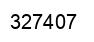 Number 327407 black image