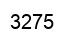 Number 3275 black image