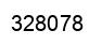 Number 328078 black image