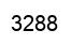 Number 3288 black image
