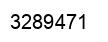 Number 3289471 black image