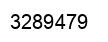 Number 3289479 black image