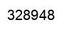 Number 328948 black image