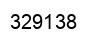 Número 329138 imagen negro