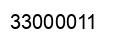 Number 33000011 black image