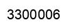 Número 3300006 imagen negro