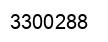 Number 3300288 black image