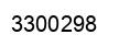 Número 3300298 imagen negro