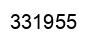 Number 331955 black image