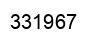 Number 331967 black image
