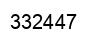 Number 332447 black image