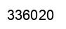 Número 336020 imagen negro