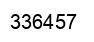 Number 336457 black image