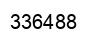 Número 336488 imagen negro