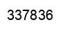 Número 337836 imagen negro