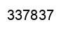 Número 337837 imagen negro