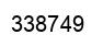 Número 338749 imagen negro
