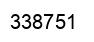Número 338751 imagen negro
