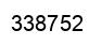 Número 338752 imagen negro