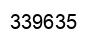 Número 339635 imagen negro