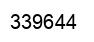 Number 339644 black image
