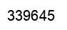Número 339645 imagen negro