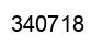 Number 340718 black image