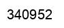 Number 340952 black image