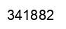 Number 341882 black image
