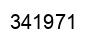 Number 341971 black image