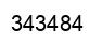 Número 343484 imagen negro