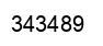 Número 343489 imagen negro