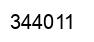 Number 344011 black image