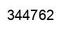 Number 344762 black image