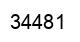 Number 34481 black image
