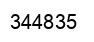 Número 344835 imagen negro