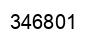 Number 346801 black image