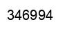 Number 346994 black image