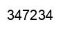Number 347234 black image