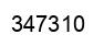 Number 347310 black image