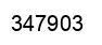 Número 347903 imagen negro