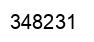 Número 348231 imagen negro