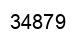 Número 34879 imagen negro